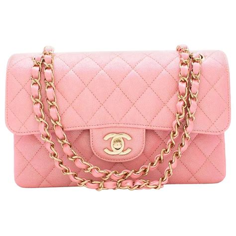 chanel bags pink color|pink iridescent chanel bag.